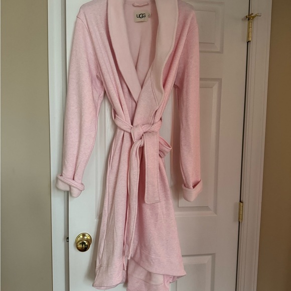 UGG Intimates & Sleepwear Womens Ugg Fleecelined Robe In Pink Size Xl Poshmark